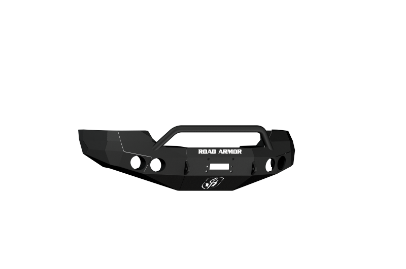 GMC 2500 Front Winch Bumper - Road Armor - Stealth w/Pre-Runner Guard - Tex Blk - `08-`10